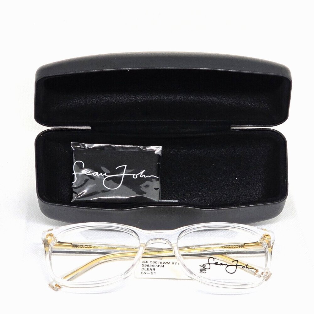 Sean John SJLO6009 Matte Eyeglass Frames 53-17-140 Men’s Designer Eyewear
